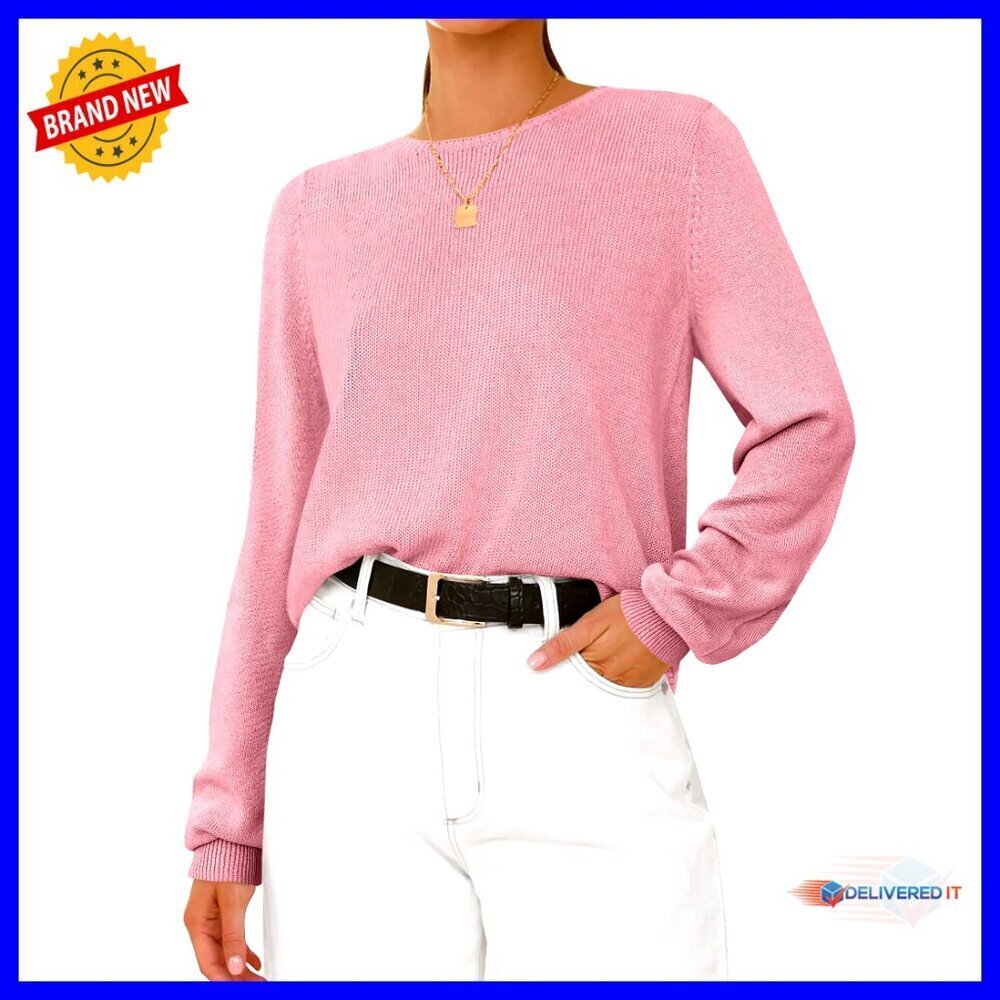 Oversized Ribbed Knit Pullover Sweater Loose Fit Chic Casual Winter Top